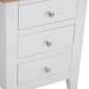 Foxstone Large 3 Drw Bedside Cabinet