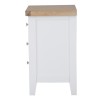 Foxstone Large 3 Drw Bedside Cabinet