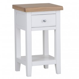 Foxstone Drawered Lamp Table Side Table