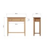 Stanhope Console Table with 2 Drawers