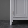 Grey Painted Small Storage Sideboard with Oak