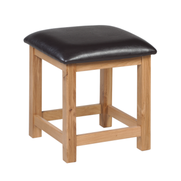 Warwick Bedroom Oak Dressing Stool