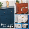 Red Vintage Chest Red Vintage Chest