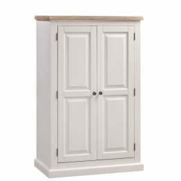 York Painted Bedroom Wardrobe Double Compact