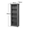 Haden Tall Slim Bookcase