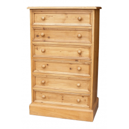 Reclaimed Bedroom Chest of 6 Drawers